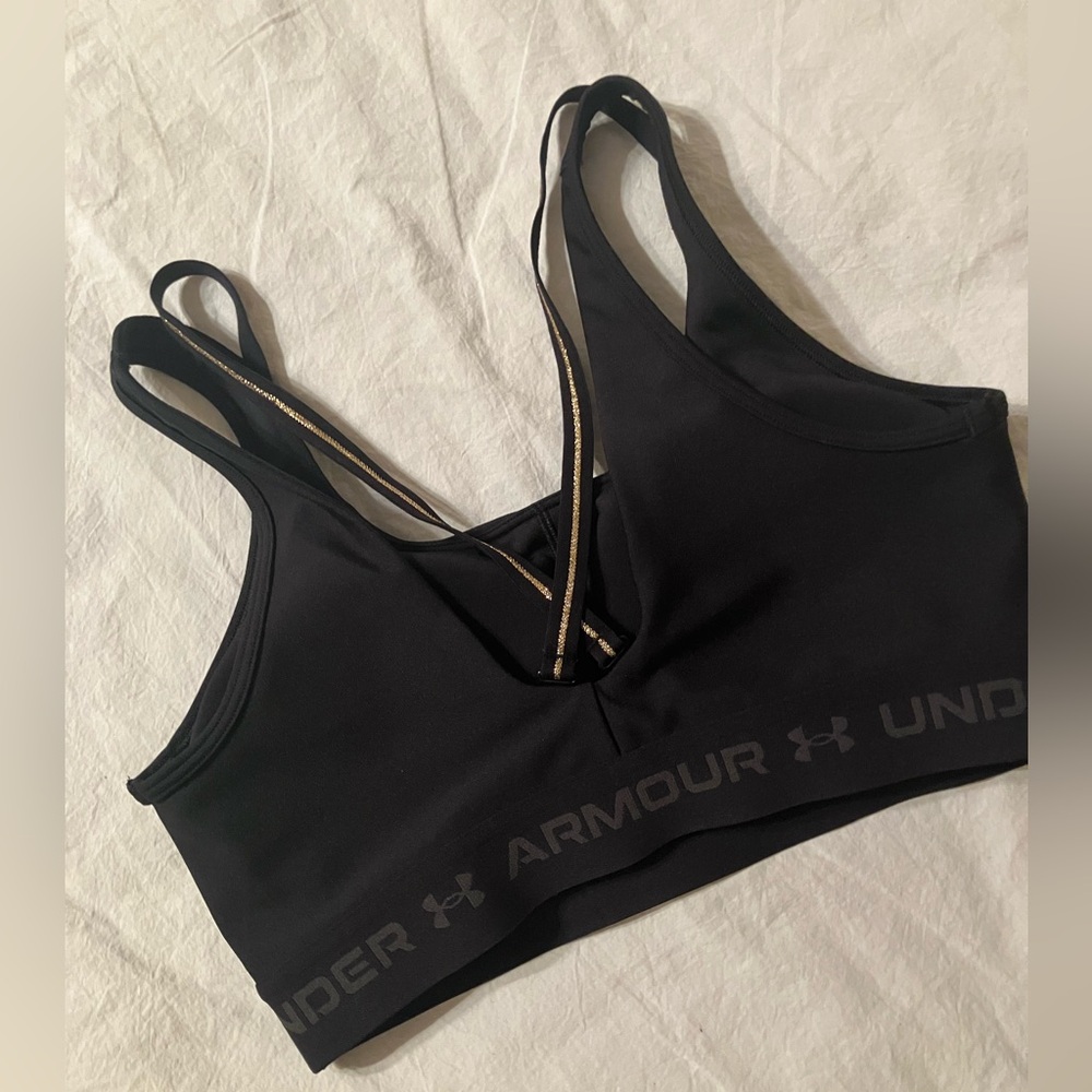 Under Armour Black Compression Sports Bra